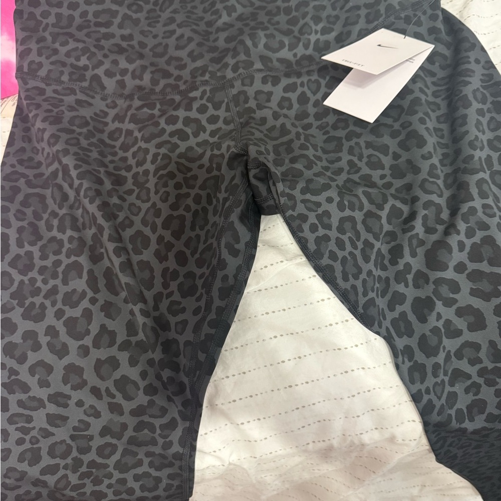 Nike Charcoal Animal Print Leggings